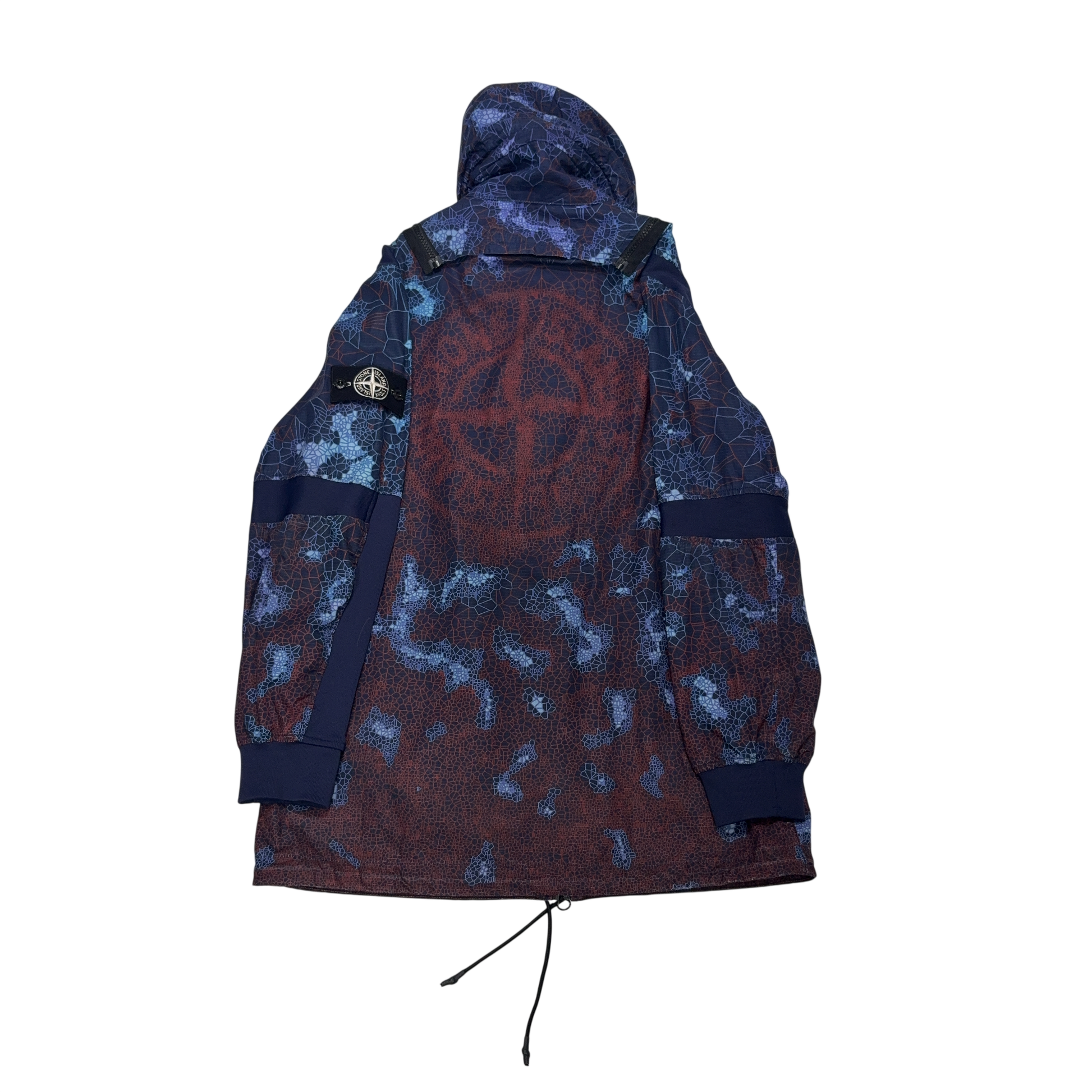 Stone Island Printed Heat Reactive Thermosensitive Fabric Navy Jacket