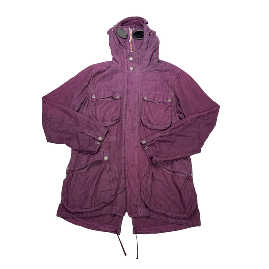 Cp Company Watch Finder Purple Jacket