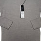 Stone Island Lambs Wool Ribbed Grey Jumpers