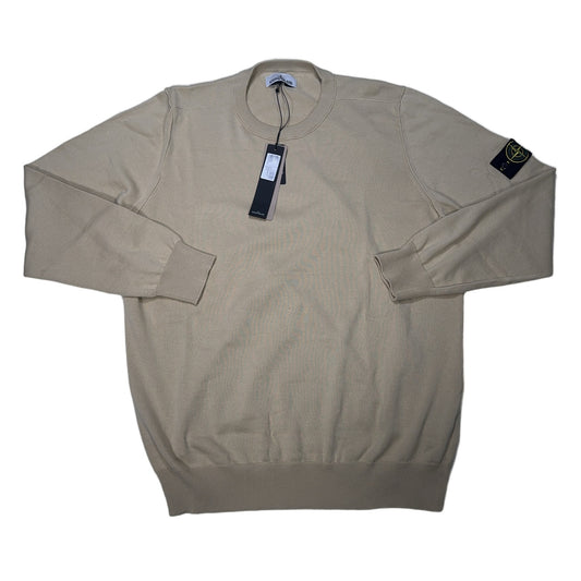 Stone Island Crew Neck Jumper – Beige