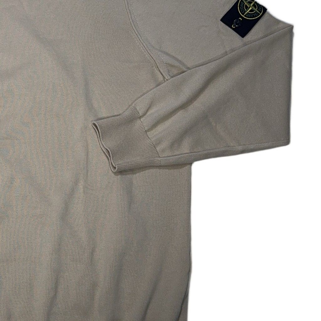 Stone Island Crew Neck Jumper – Beige
