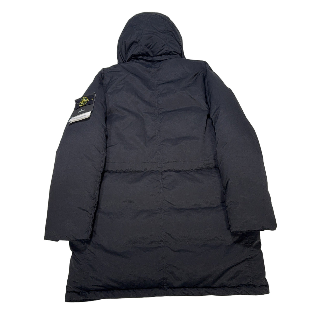 Stone Island Opaque Nylon Twill Down-TC Hooded Parka – Black
