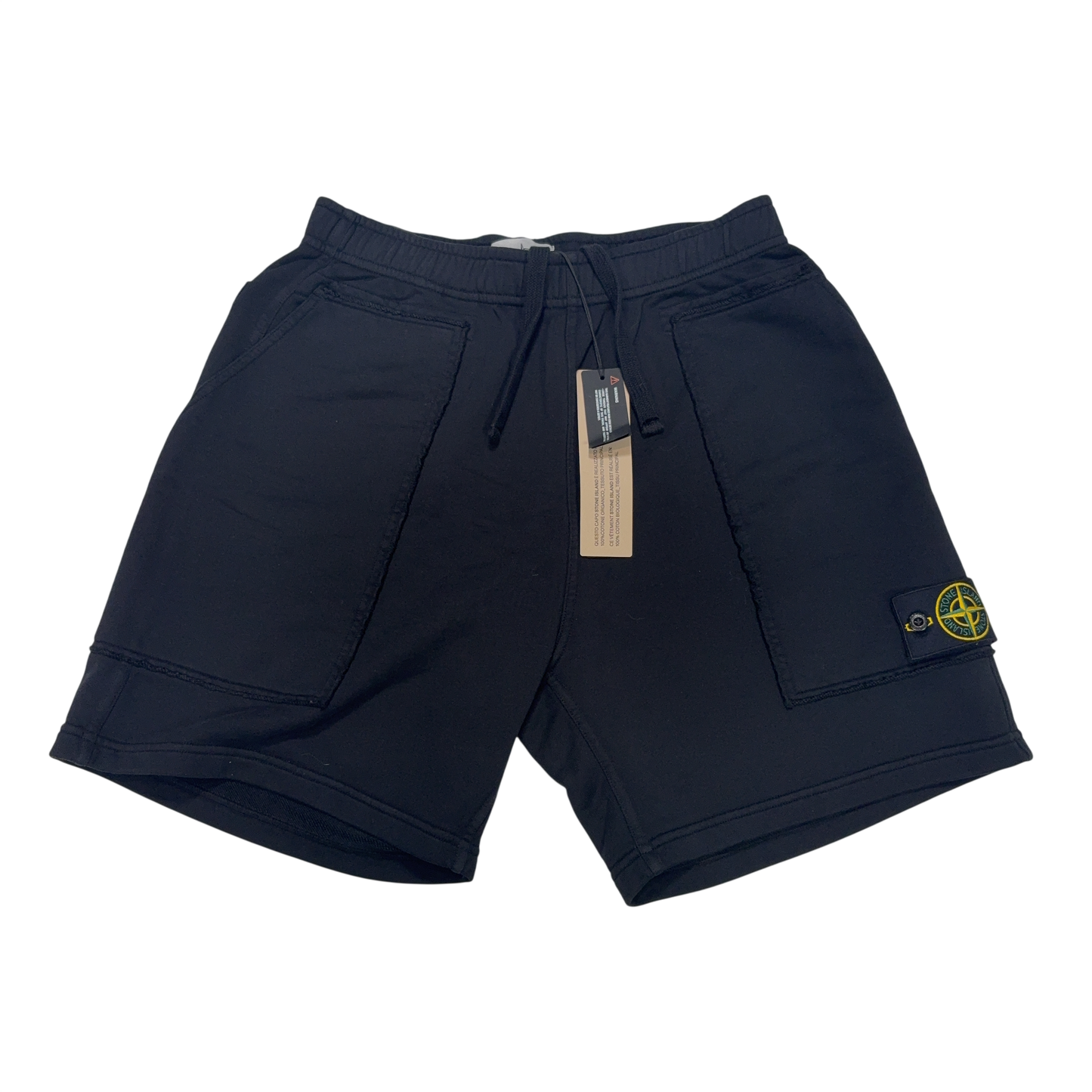 Stone Island Joggers Black Shorts