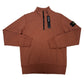 Stone Island Quarter-Zip Sweatshirt – Brown