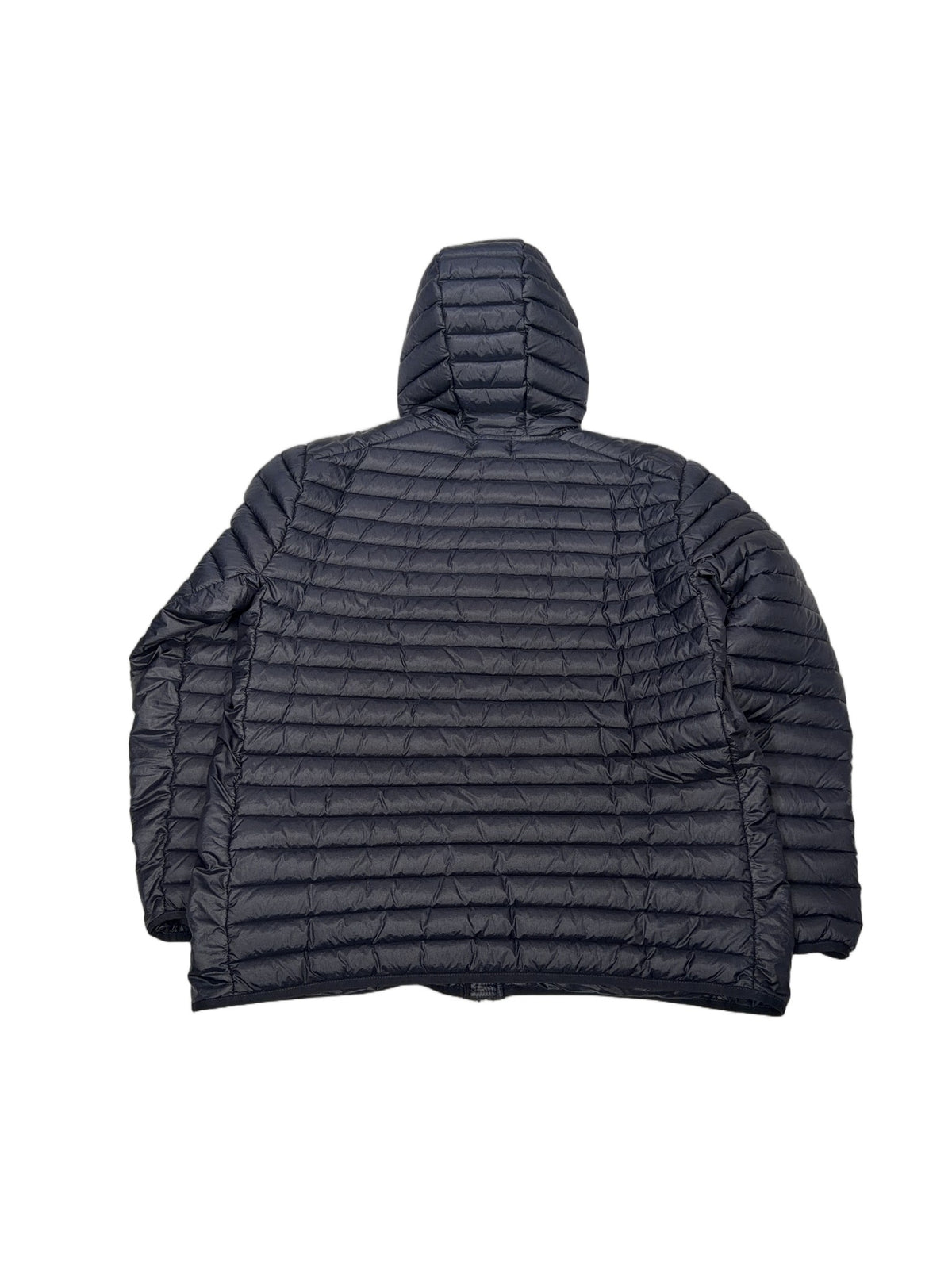 Stone Island Loom Woven Chambers Hooded Quilted Puffer Jacket – Navy