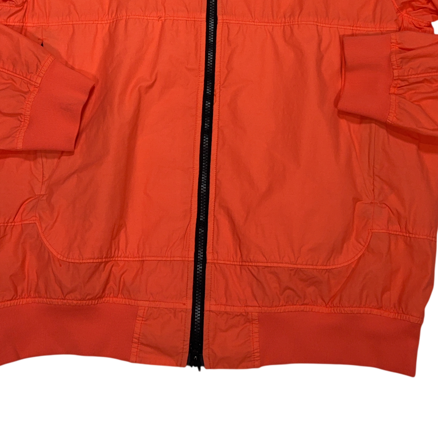Stone Island Naslan Light Watro Orange Hooded Jacket