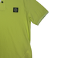 Stone Island Logo Patch Yellow Polo Shirt