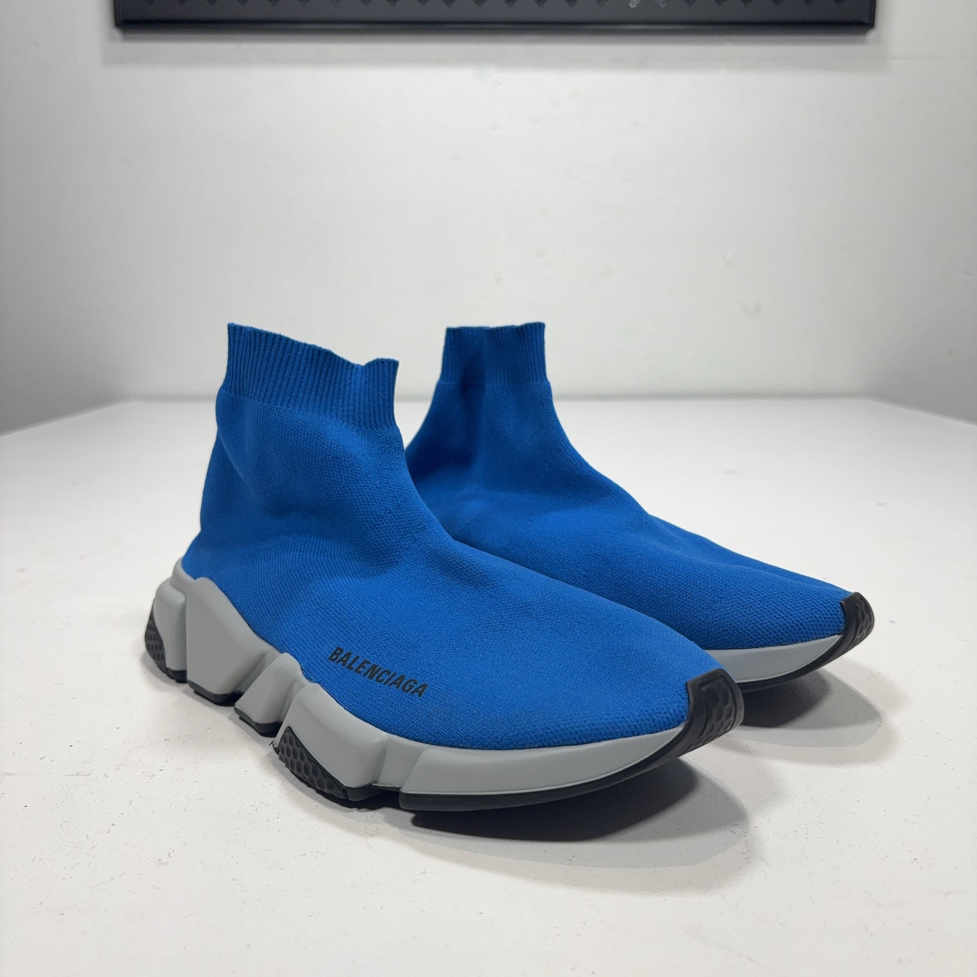 Balenciaga Sock Runners Blue Trainers
