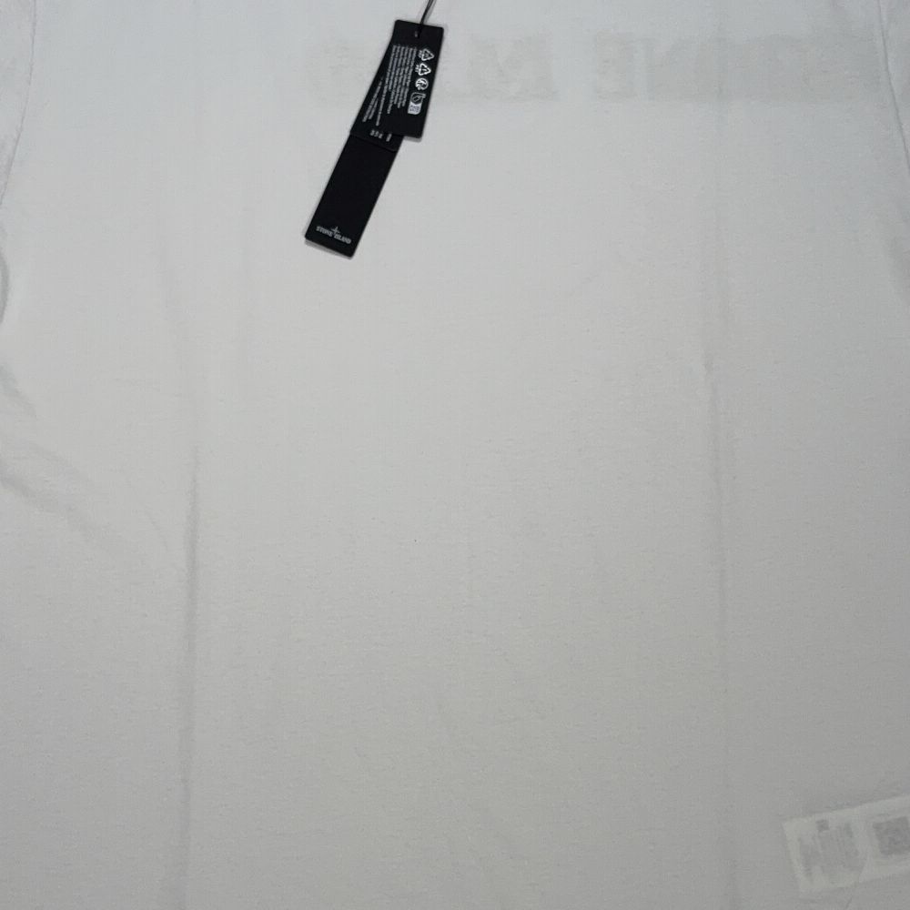 Stone Island Back Logo White T-shirt