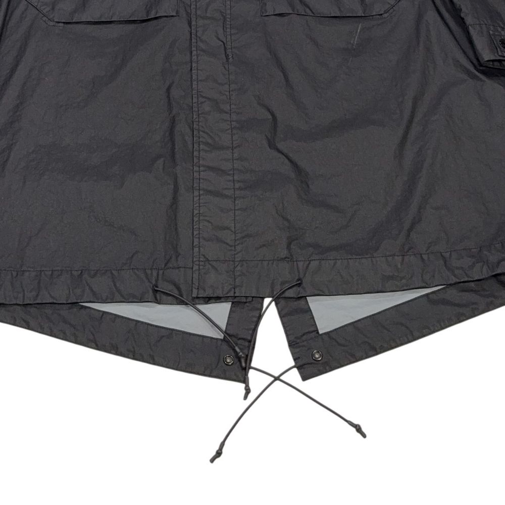 Stone Island Long Line Light Weight Black Jacket