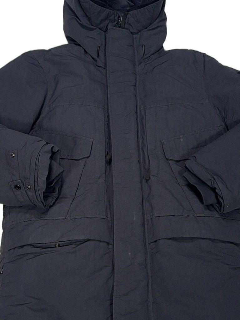 Stone Island Naslan Down TC Hooded Padded Parka – Black