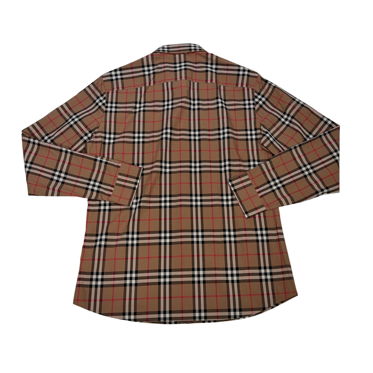 Burberry Checkered Brown Overshirt