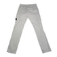 Stone Island White Compass-Patch Brushed Cotton Cargo Trousers