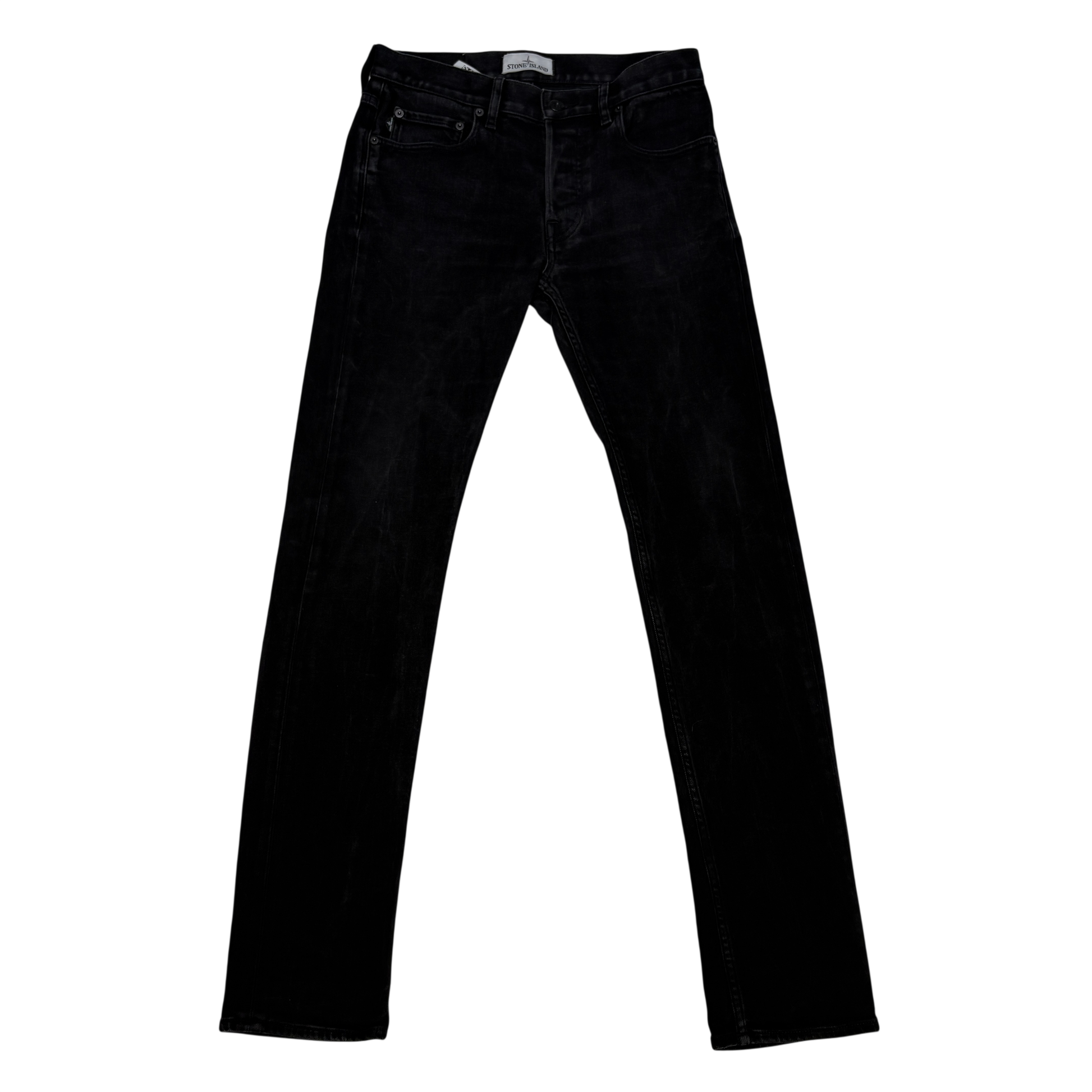 Stone Island Compass badge Jeans Black Trousers