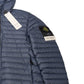 Stone Island Loom Woven Chambers Hooded Quilted Puffer Jacket – Blue