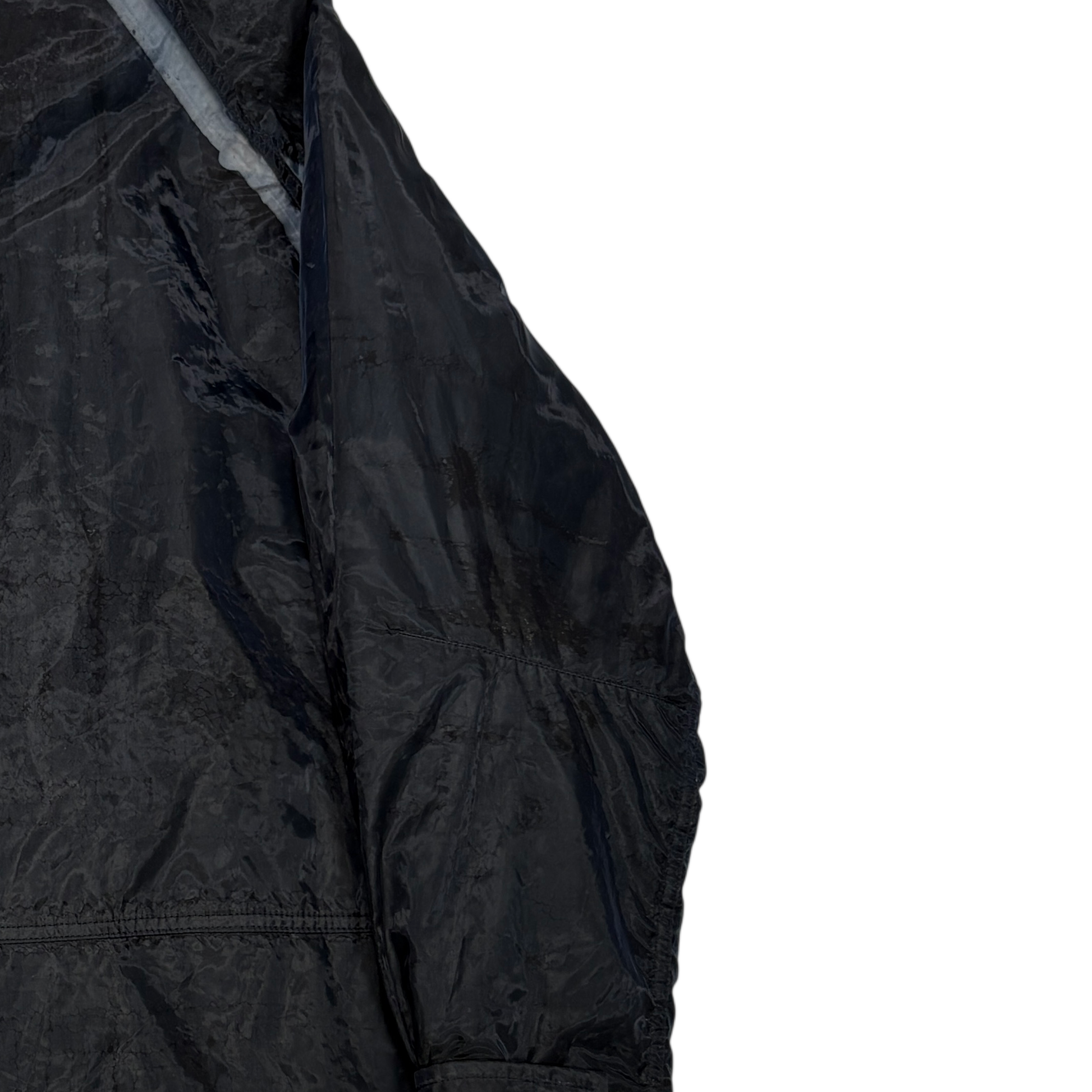Stone Island Mesh Shimmer Black Coats