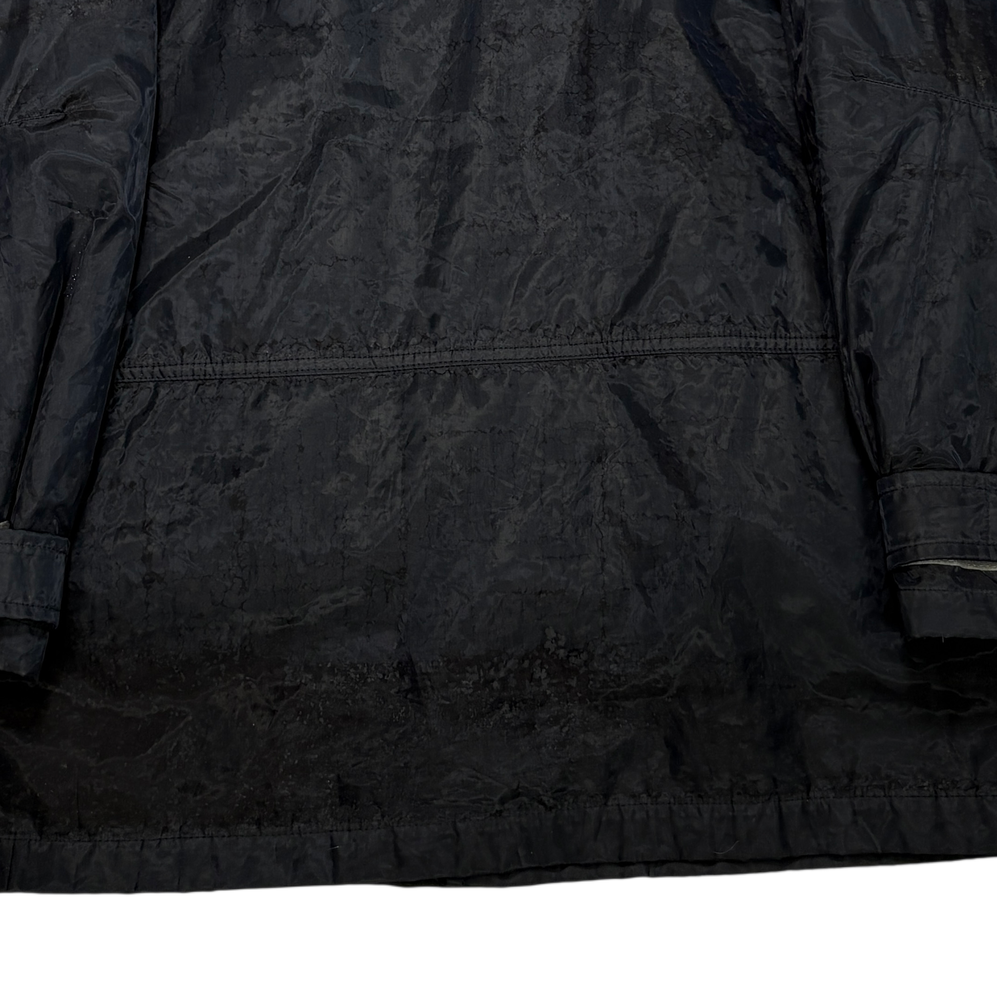 Stone Island Mesh Shimmer Black Coats