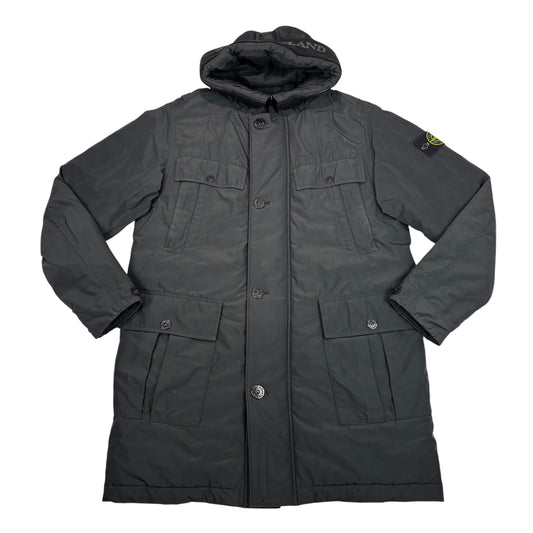 Stone Island Black Micro Reps with Primaloft Insulation Technology Jacket