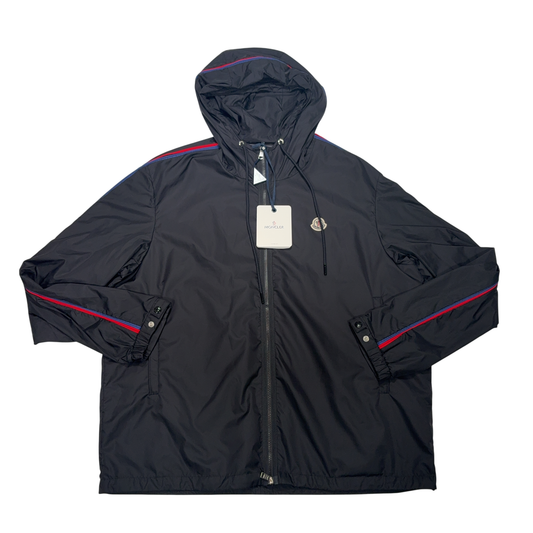 Moncler Hattab Giubbotto Black Hooded Jacket