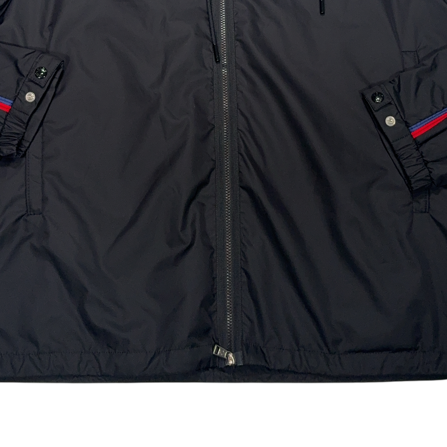 Moncler Hattab Giubbotto Black Hooded Jacket