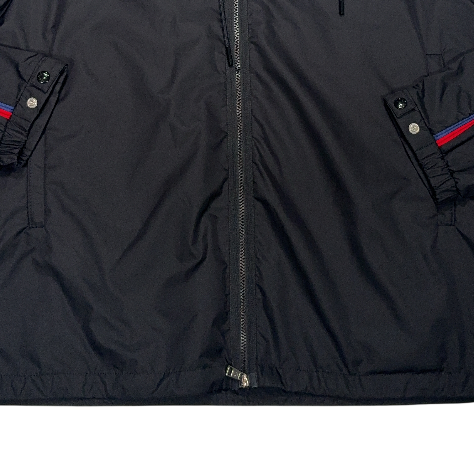 Moncler Hattab Giubbotto Black Hooded Jacket