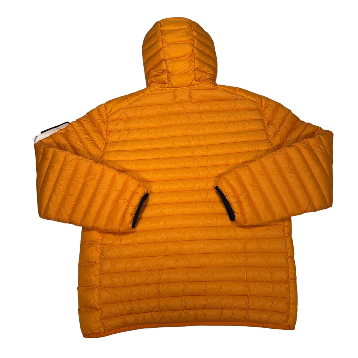 Stone Island Loom Woven Chambers R-Nylon Down-TC Hooded Jacket – Orange