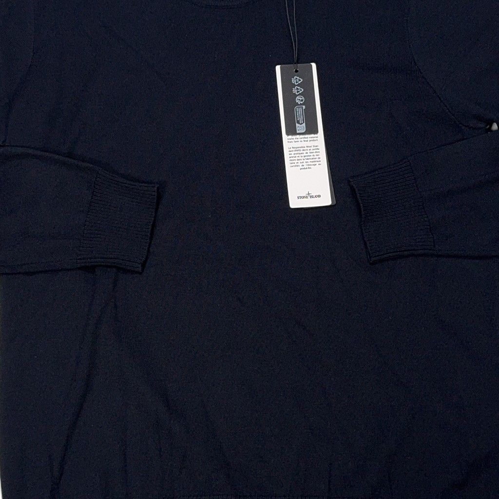Stone Island Crew Neck Jumper – Navy