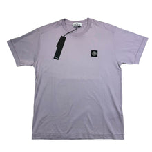 Load image into Gallery viewer, Stone Island Lavender Patch Logo TShirt
