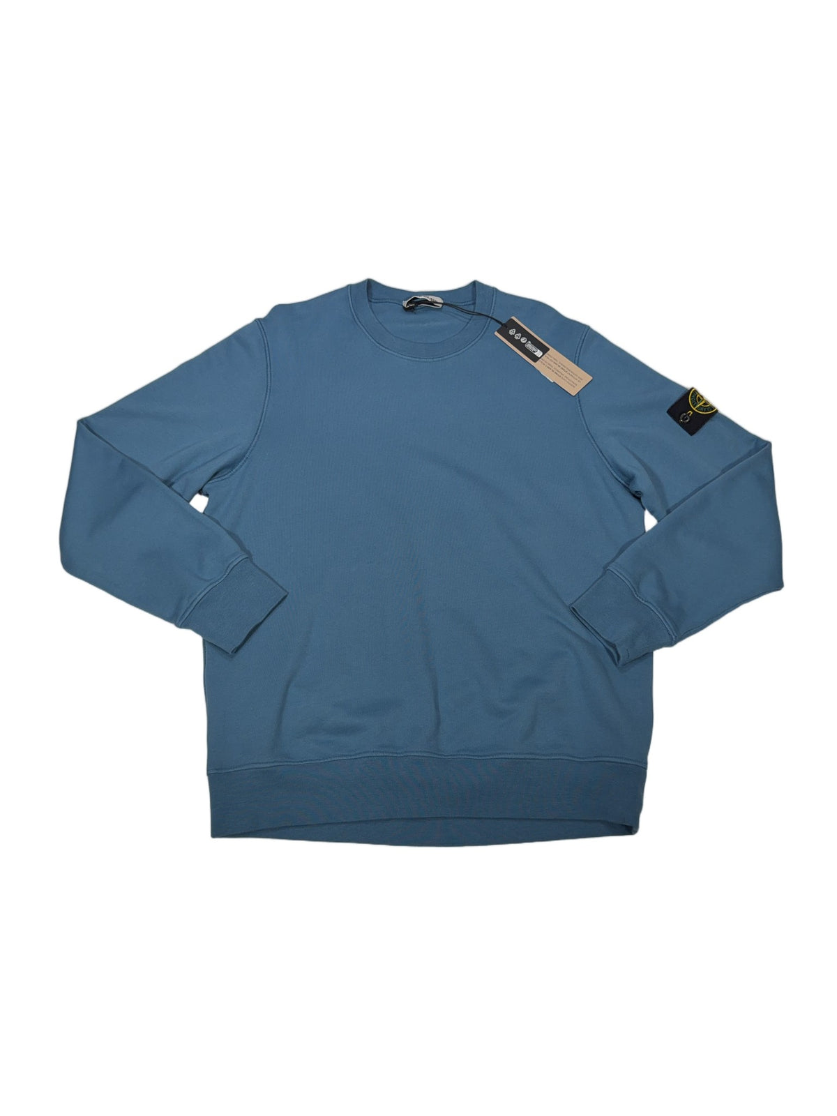 Stone Island Crew Neck Sweatshirt – Blue