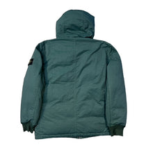 Load image into Gallery viewer, Stone Island Green Qpaque Nylon Twill Down-TC Puffer Coat
