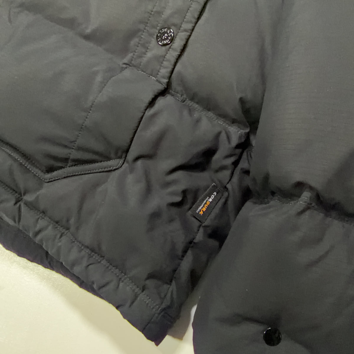 Stone Island Matt Ripstop Cordura Hooded Puffer Jacket – Black