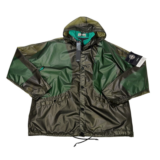 Stone Island X End Traslucent Cover-TC + Plated Reflective Green Jacket
