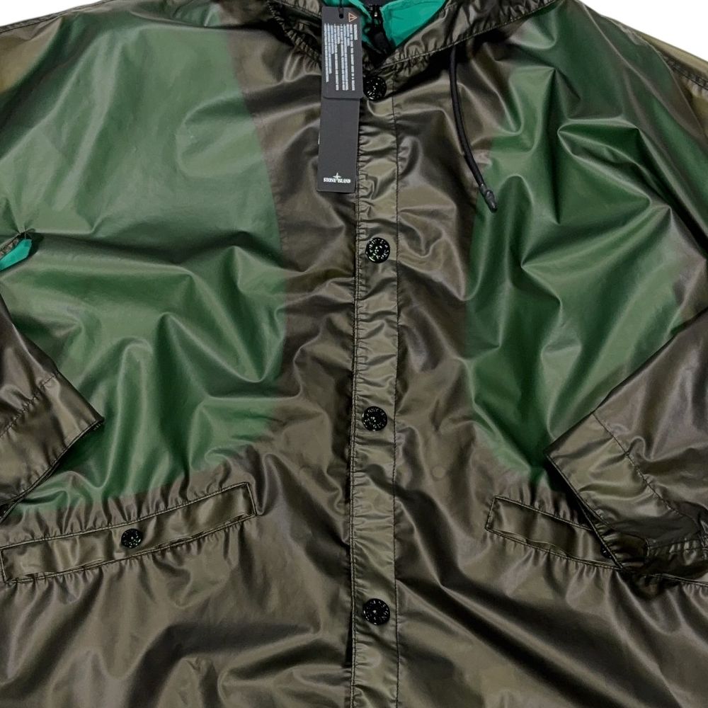 Stone Island X End Traslucent Cover-TC + Plated Reflective Green Jacket