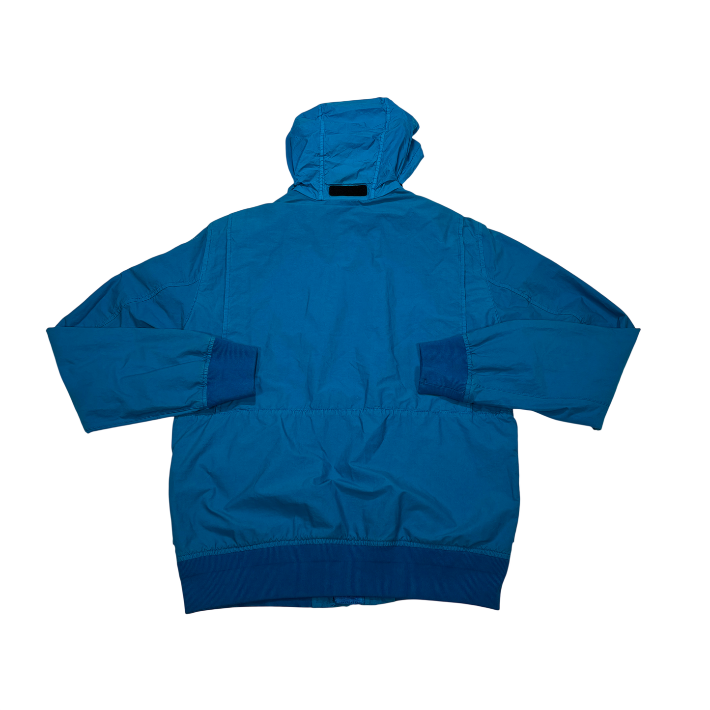 Stone Island Blue Light Cotton Nylon Twill Jacket