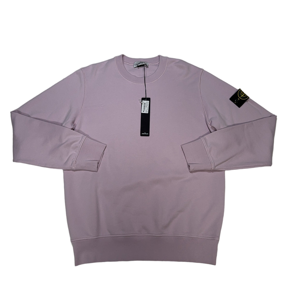 Stone Island Crew Neck Sweatshirt – Lilac