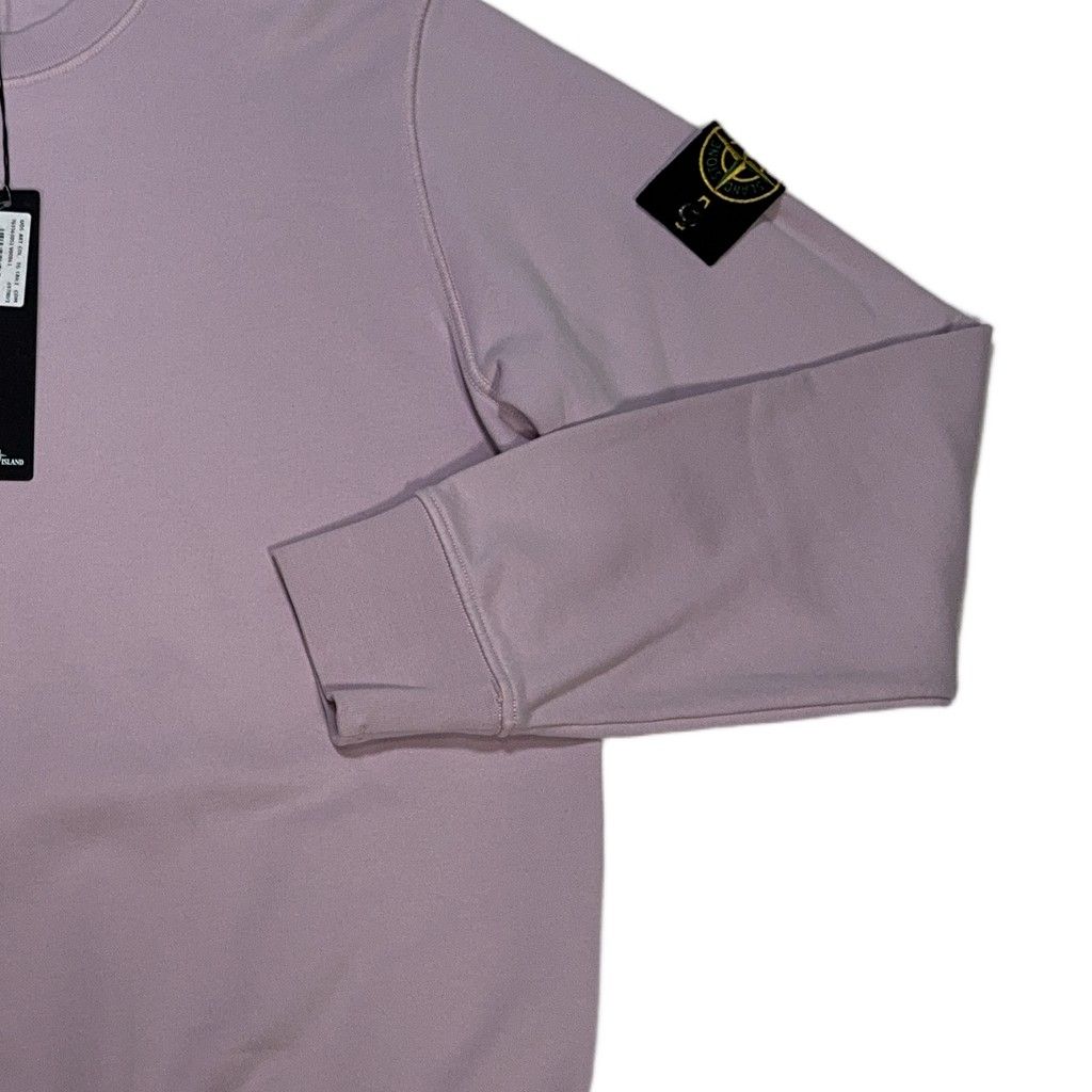 Stone Island Crew Neck Sweatshirt – Lilac