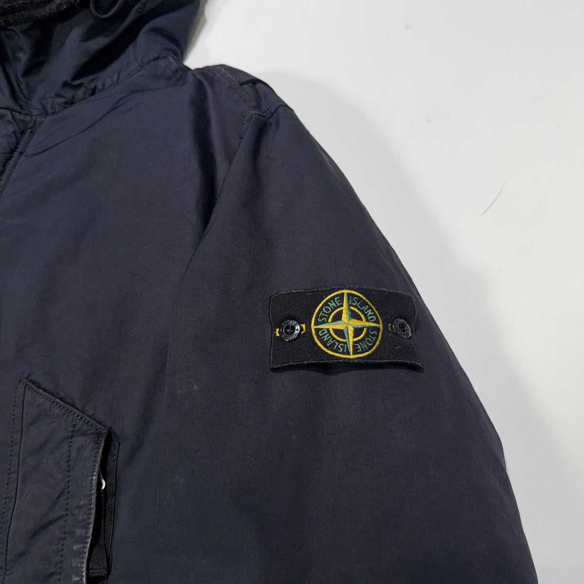 Stone Island David-TC Hooded Parka – Navy