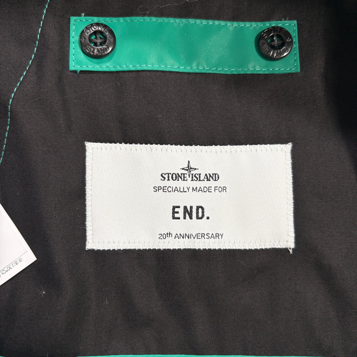 Stone Island X End Traslucent Cover-TC + Plated Reflective Green Jacket