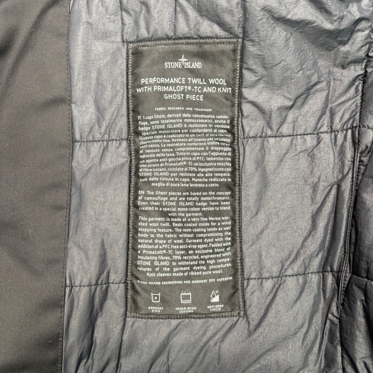 Stone Island Black Jacket