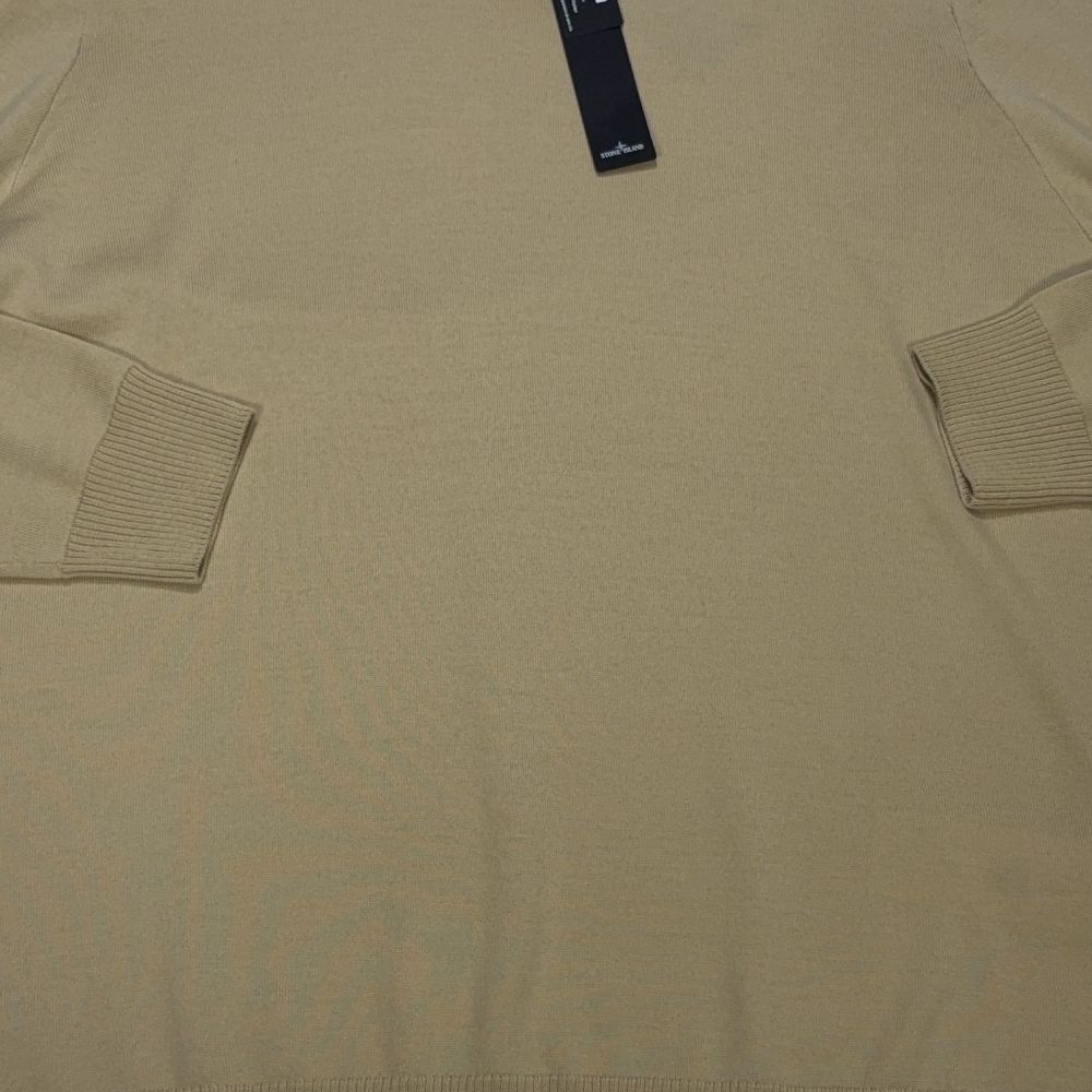 Stone Island Turtle Neck Beige Jumpers