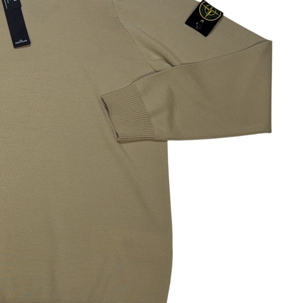 Stone Island Turtle Neck Beige Jumpers