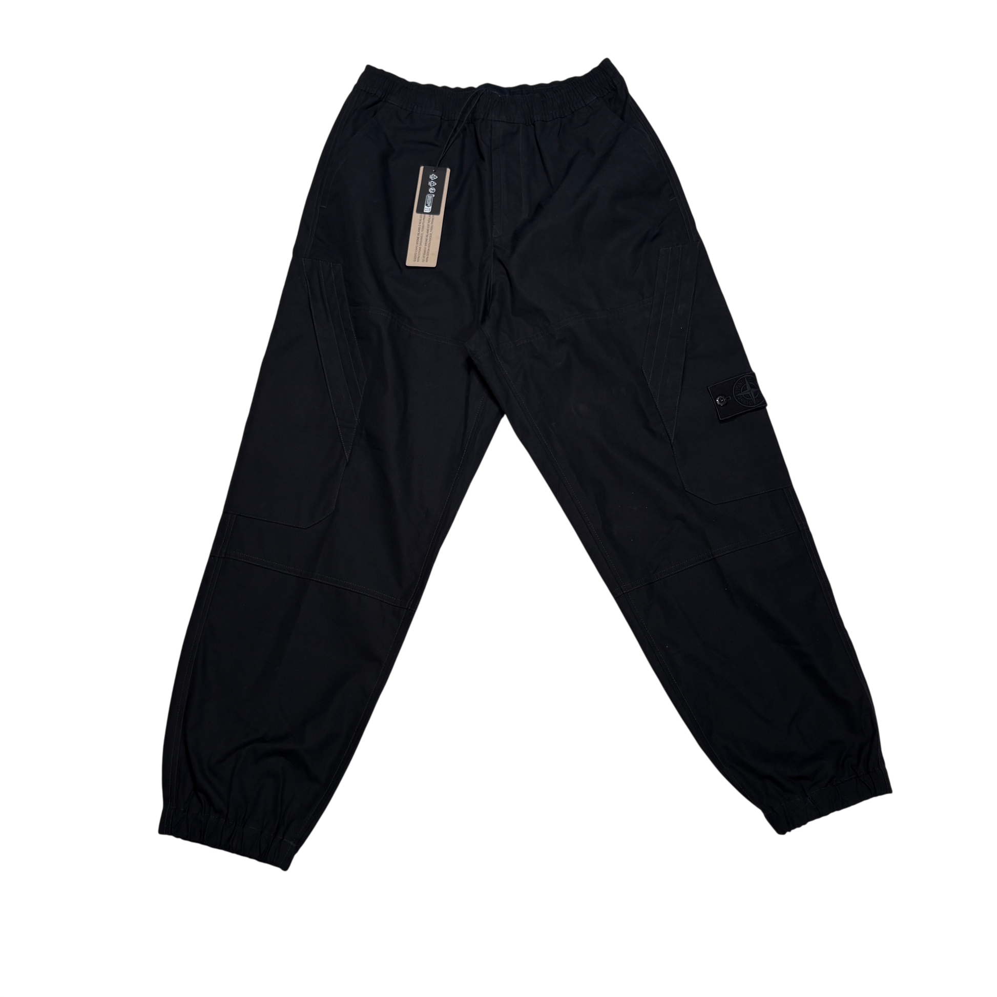 Stone Island Navy Compass Patch Ghost Piece Cargo Trousers