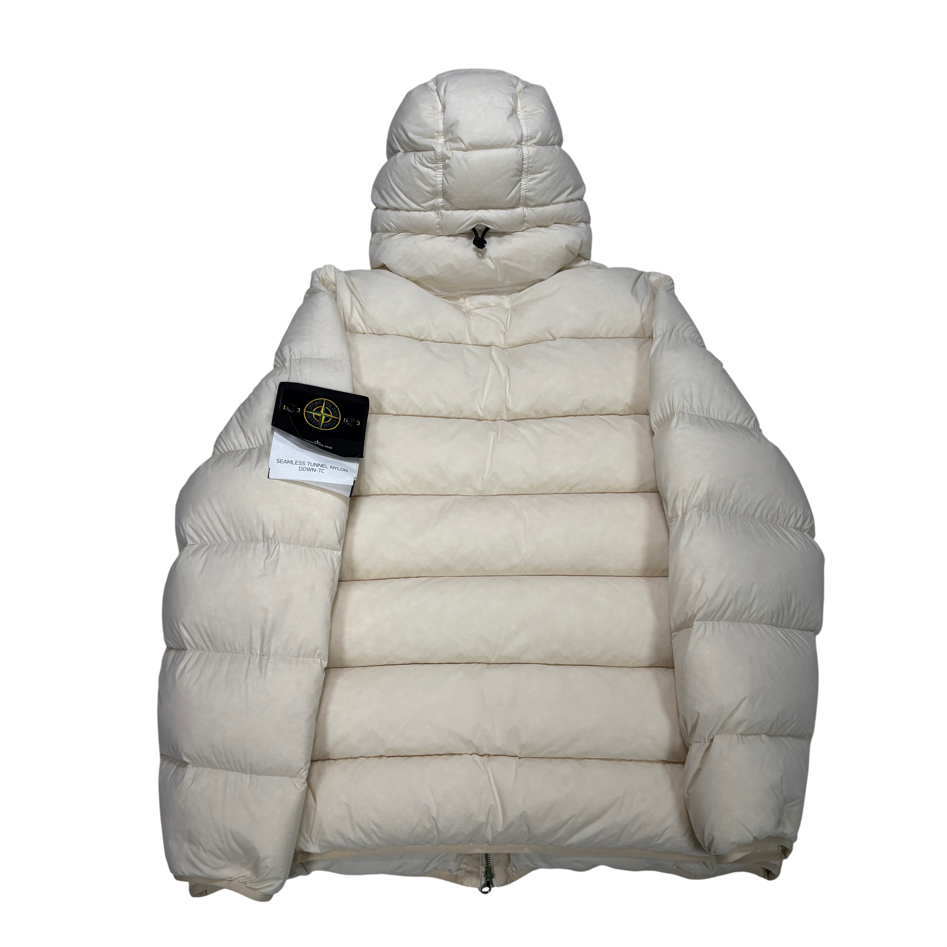Stone Island Beige Seamless Tunnel Nylon Down -TC