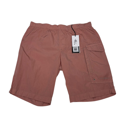 CP Company Pink Nylon Metal Swim Shorts