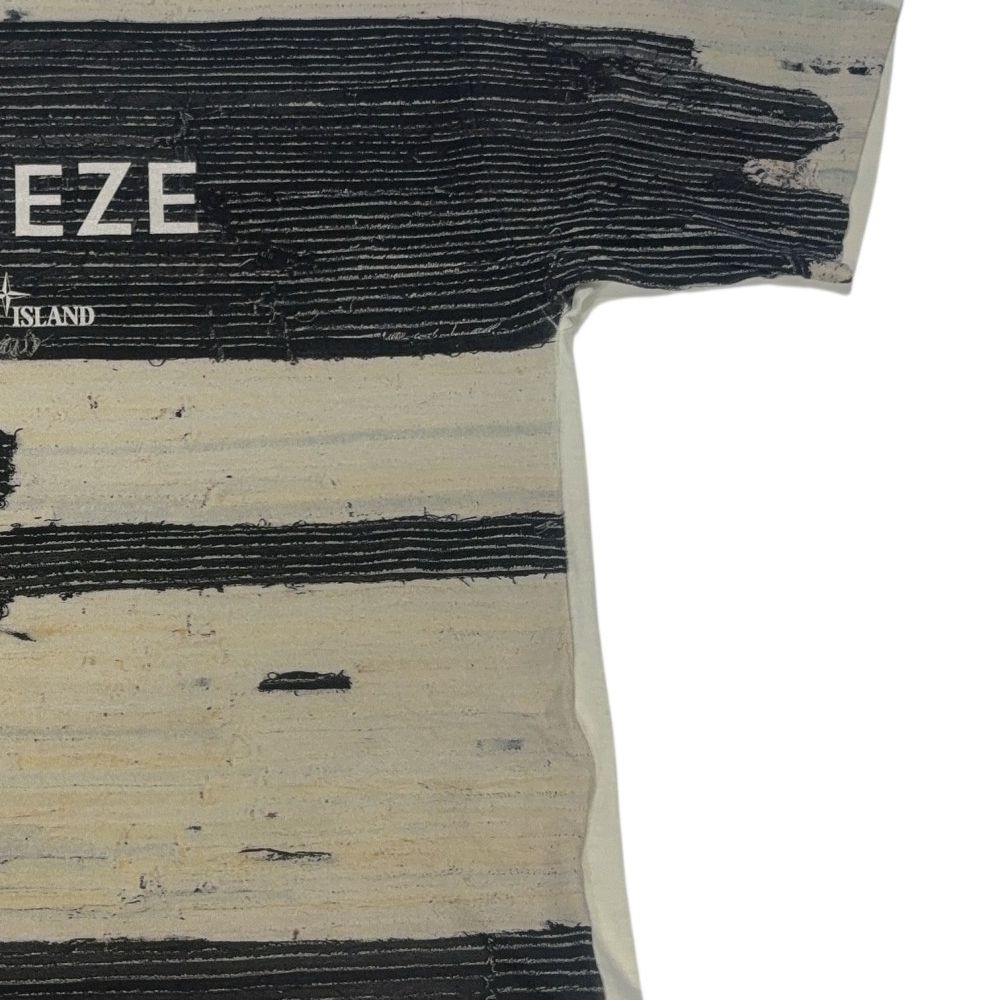 Stone Island X Frieze LA Jamal Cyrus Staff White T-shirt