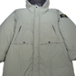 Stone Island Micro Twill Down Hooded Coat – Green