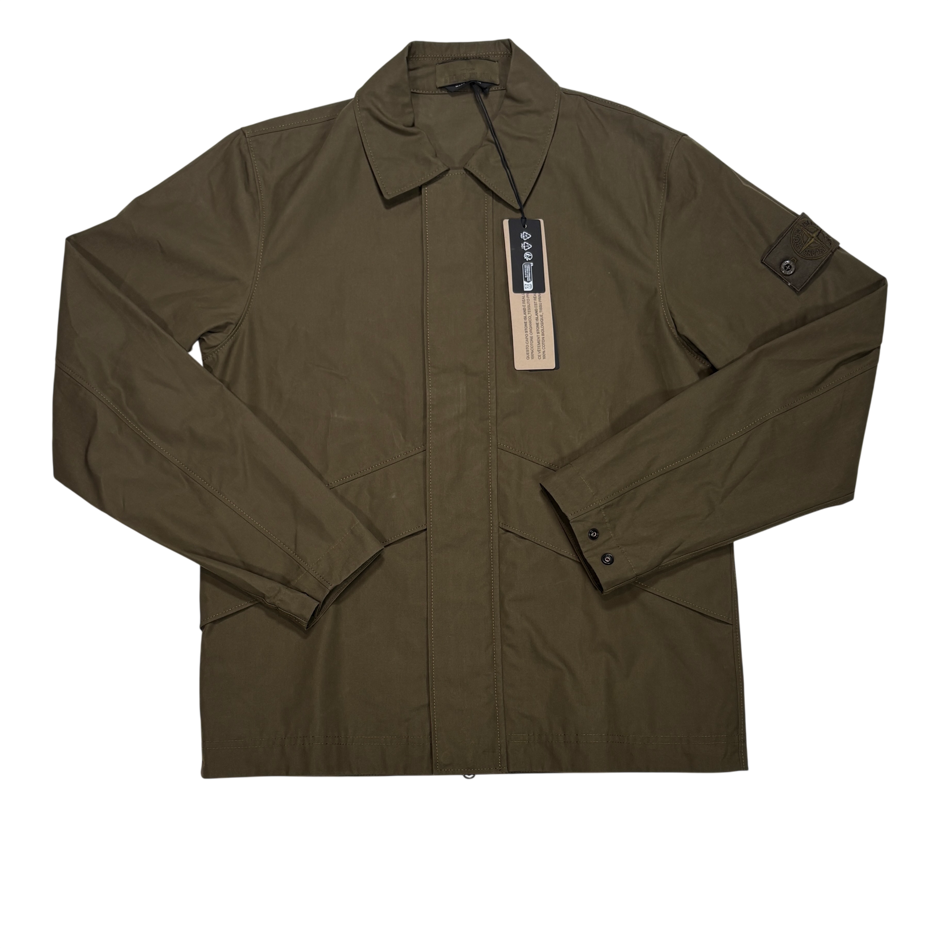 Stone Island Green Ghost Piece Jacket