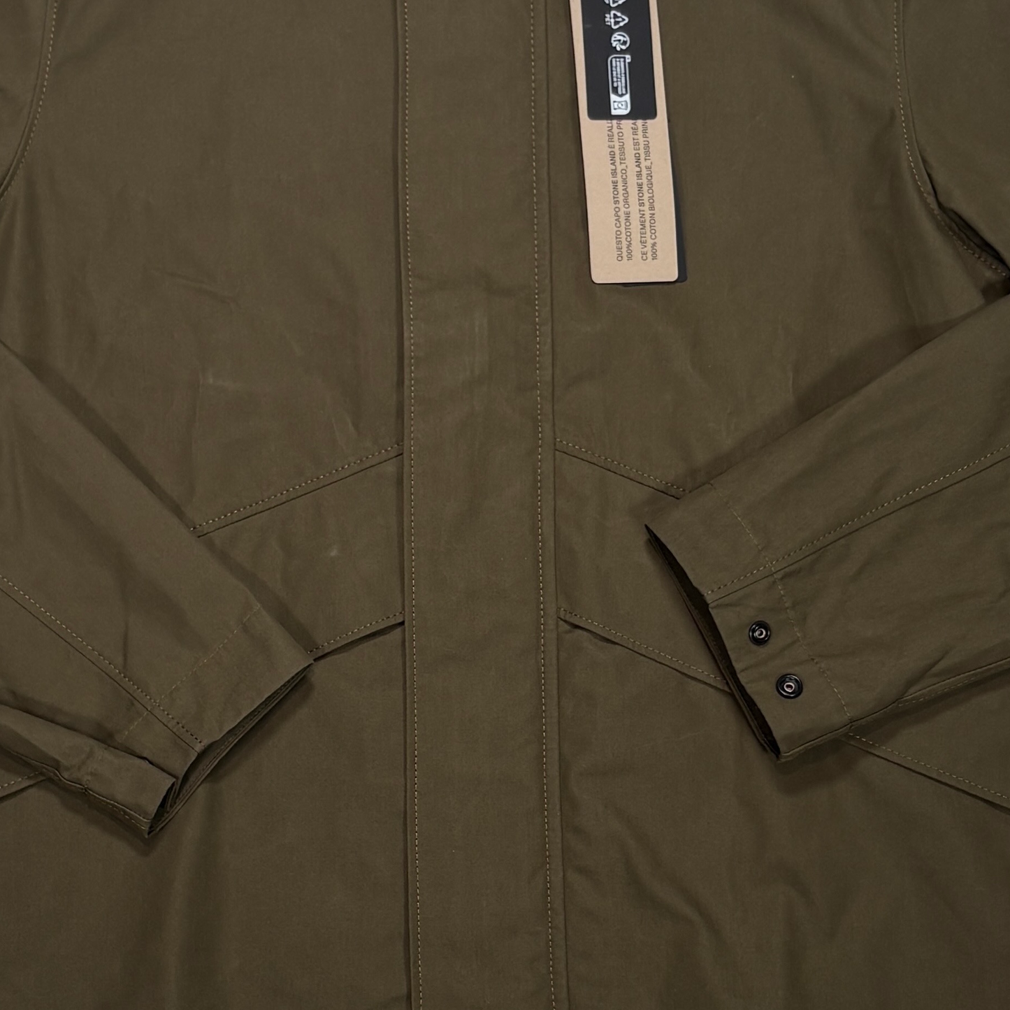 Stone Island Green Ghost Piece Jacket