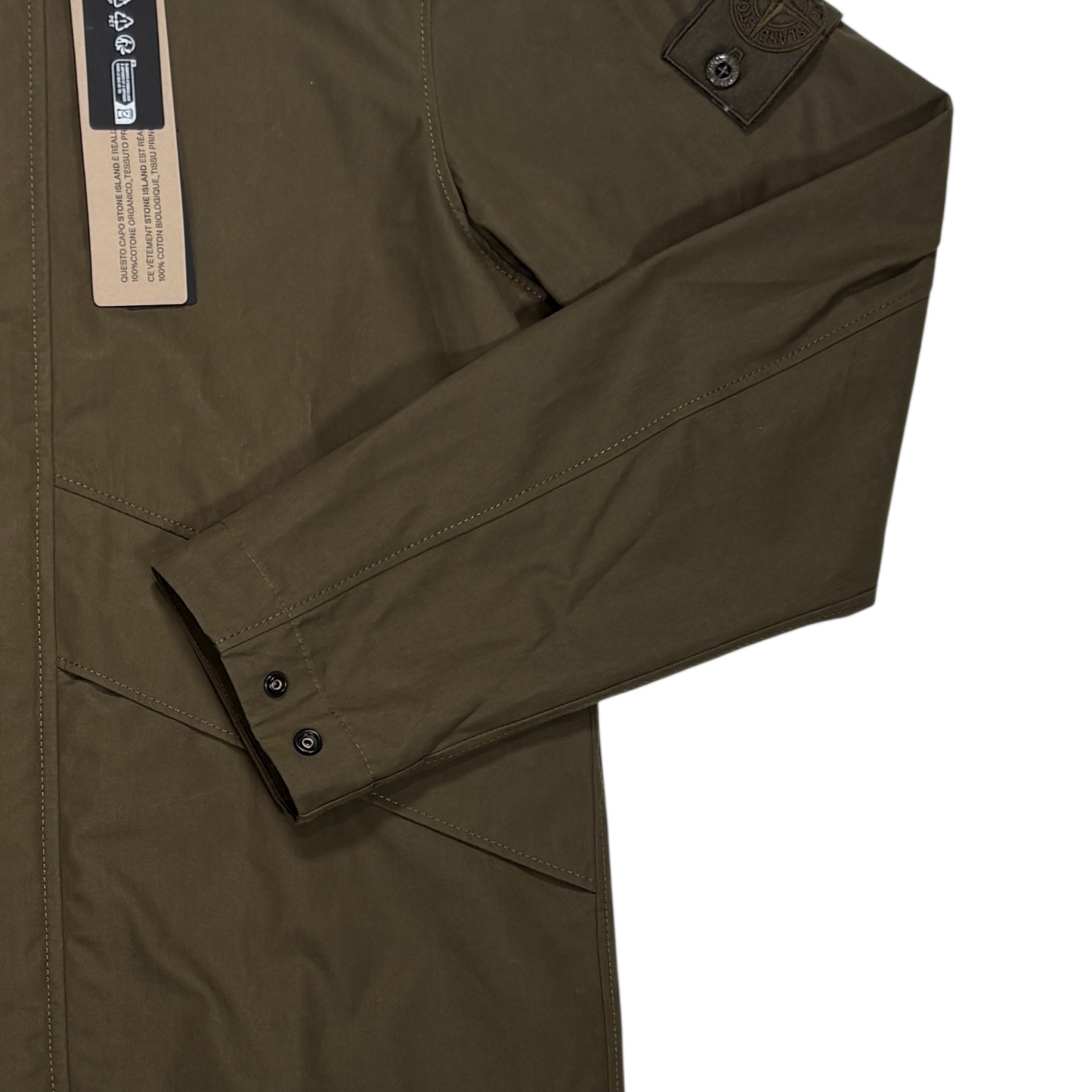 Stone Island Green Ghost Piece Jacket