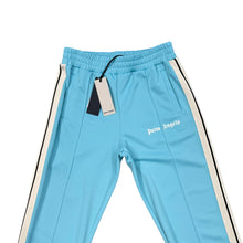 Load image into Gallery viewer, Palm Angels Light Blue Track Joggers
